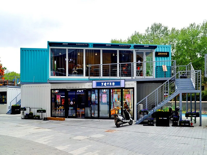 集裝箱商鋪河南集裝箱商業街集裝箱商業房屋